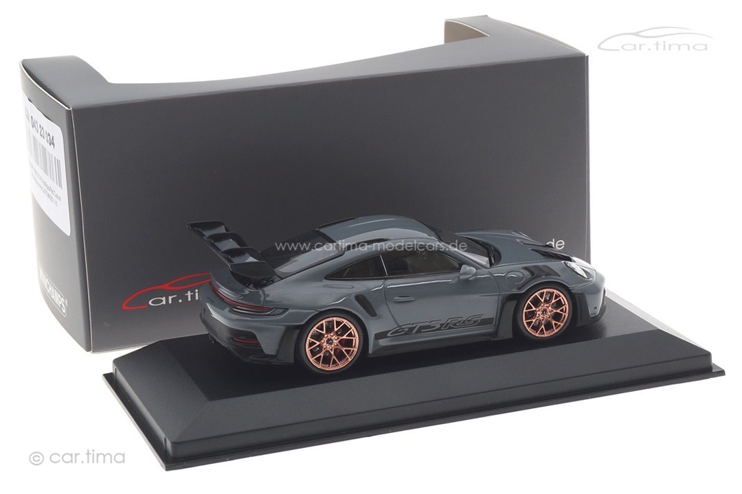 Porsche 911 (992) GT3 RS Arktikgrau/Rad Cuprum Minichamps car.tima CUSTOMIZED 1:43