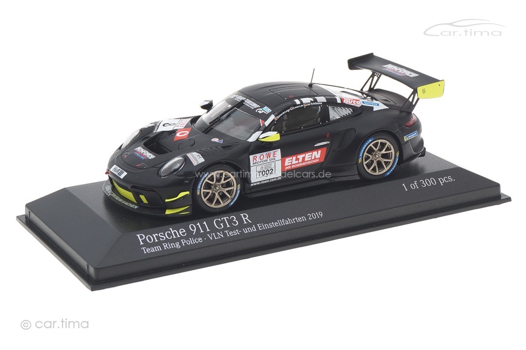 Porsche 911 (991 II) GT3 R Testfahrten VLN2 Nürburgring 2019 Iron Force Minichamps 1:43 413196002