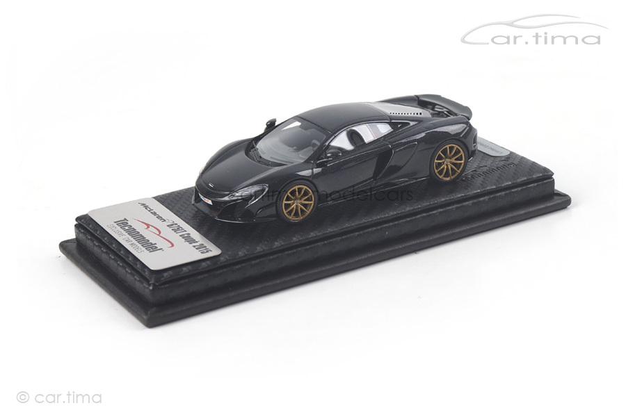 McLaren 675 LT Onix black Tecnomodel 1:43 T43-EX01B