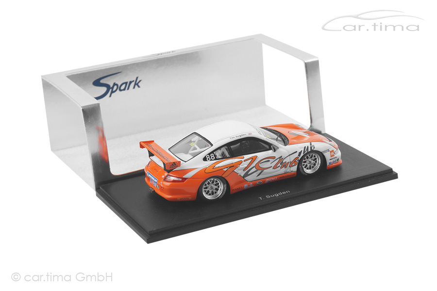 Porsche 911 (997) GT3 Cup Winner Asia Cup 2007 Sudgen Spark 1:43 S1906
