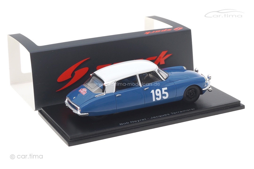 Citroen DS19 Rallye Monte Carlo 1963 Neyret/Terramorsi Spark 1:43 S5533