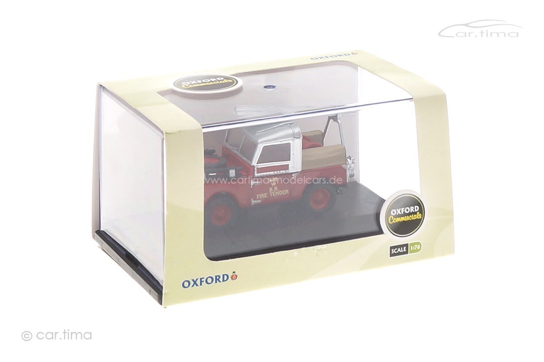 Land Rover 88" Fire Tender British Rail Oxford 1:76 76LAN188015
