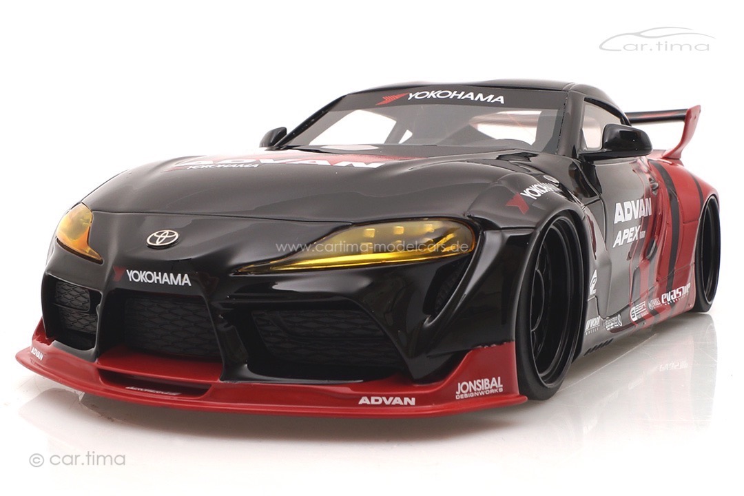 Pandem Toyota GR Supra V1.0 Advan Sema 2019 TopSpeed 1:18 TS0358