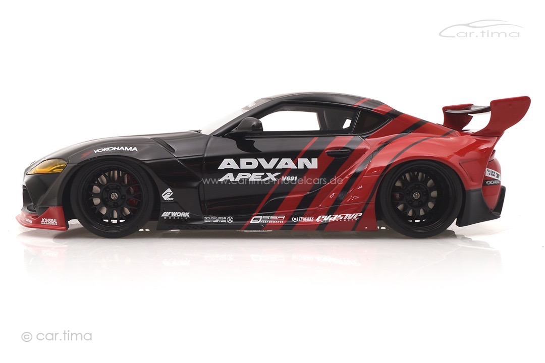 Pandem Toyota GR Supra V1.0 Advan Sema 2019 TopSpeed 1:18 TS0358