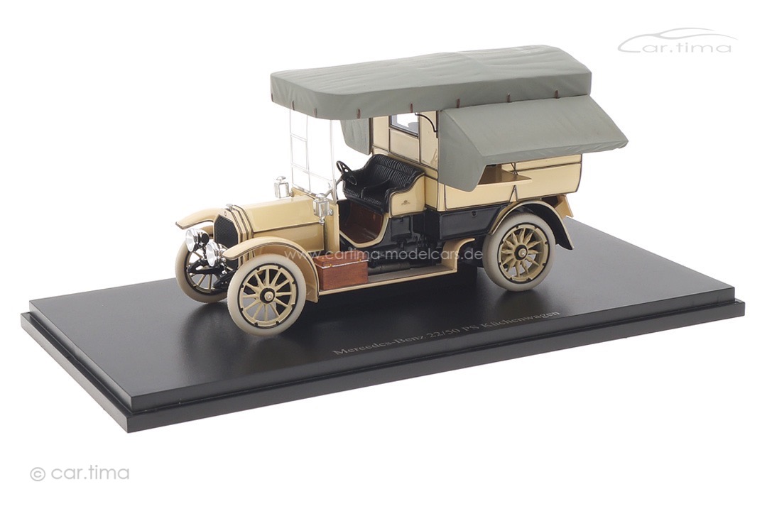 Mercedes-Benz 22/50 PS Küchenwagen 1913 autocult 1:43 01020