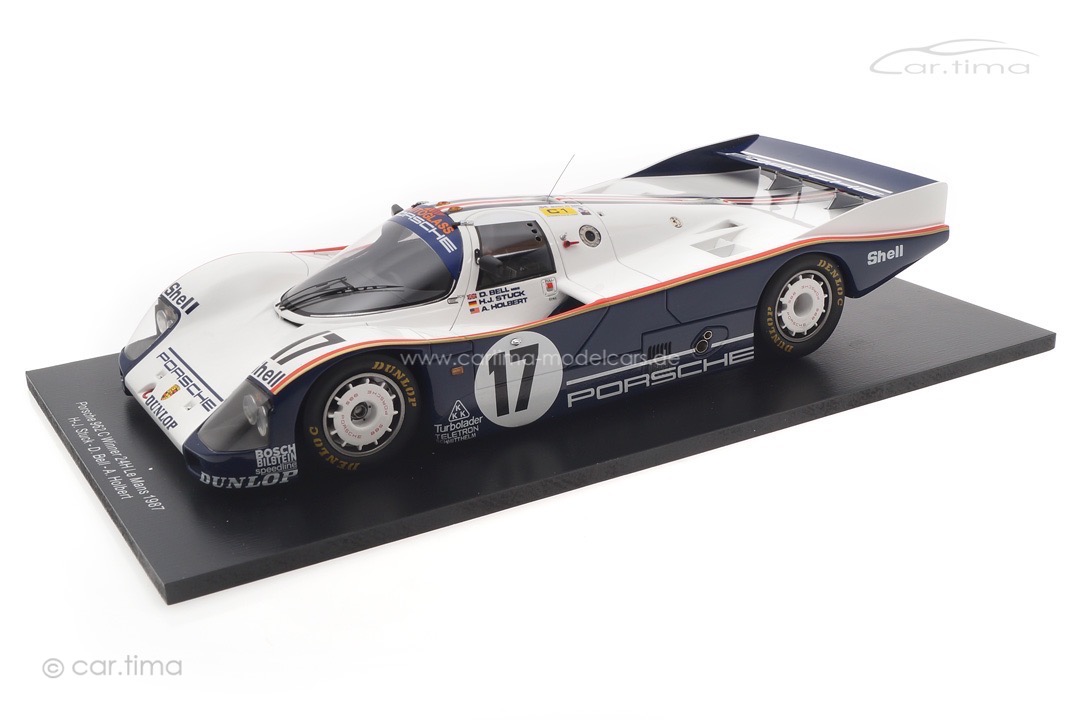 Porsche 962 C Winner 24h Le Mans 1987 Bell/Holbert/Stuck Spark 1:18 18LM87
