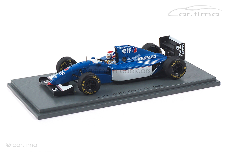 Ligier JS39B GP Frankreich 1994 Eric Bernard Spark 1:43 S7401