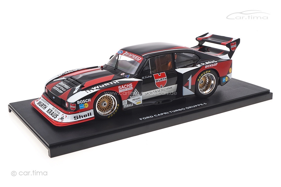 Ford Capri Turbo Gruppe 5 DRM 1980 Klaus Ludwig Werk83 1:18 W1804004