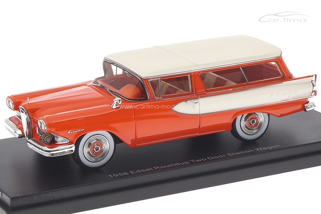 Edsel Roundup 2-türig Kombi rot/weiß 1958 Esval 1:43 EMUS43086B