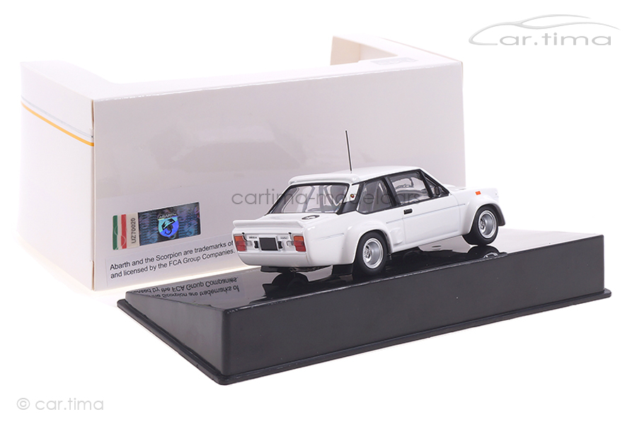 Fiat 131 Abarth weiß IXO 1:43 MDCS028