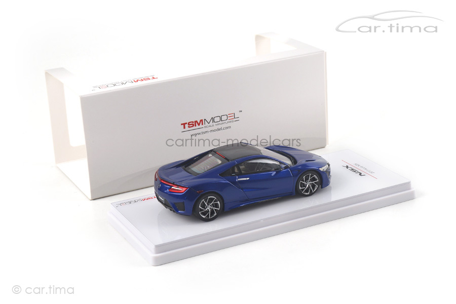 Acura NSX 2017 (LHD) nouvelle blue pearl TSM 1:43 TSM164387