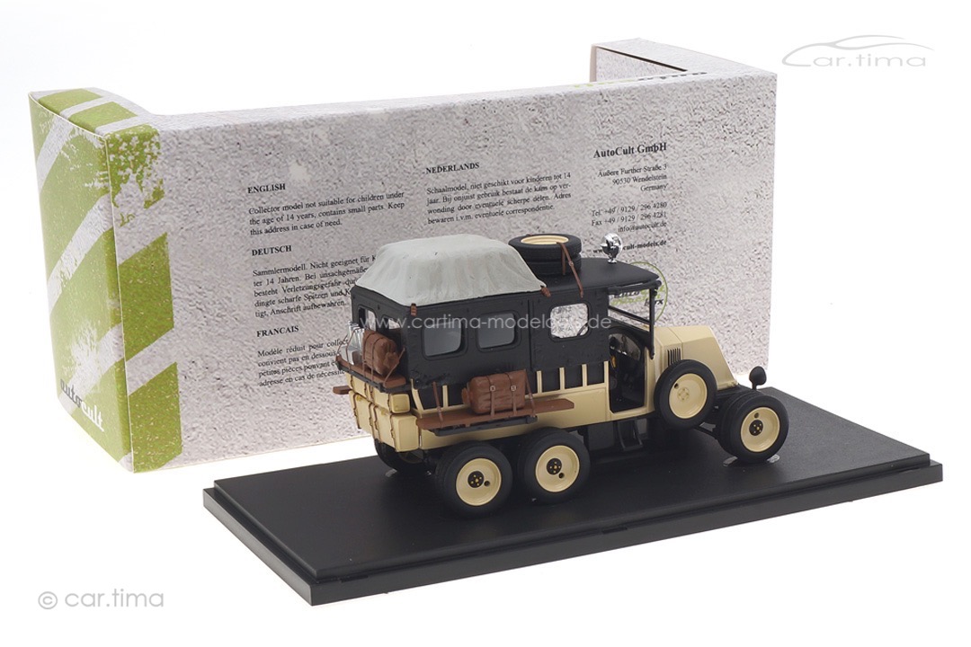 Renault Type MH6 Roues 1924 elfenbein/schwarz autocult 1:43 11016