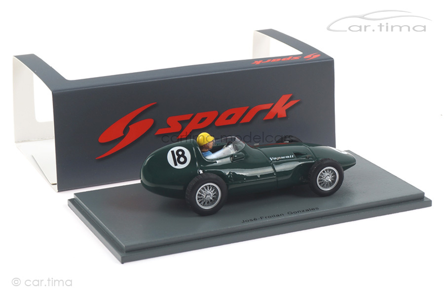 Vanwall VW 2 British GP 1956 José Froilán González Spark 1:43 S7201