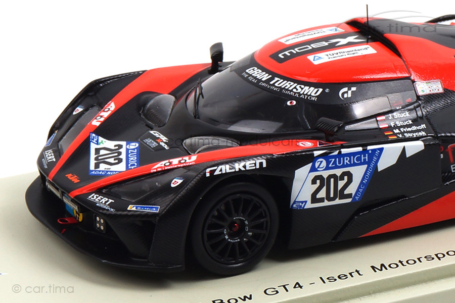 KTM X-Bow GT4 24h Nürburgring 2018 Stuck/Stuck/Strycek Spark 1:43 SG415