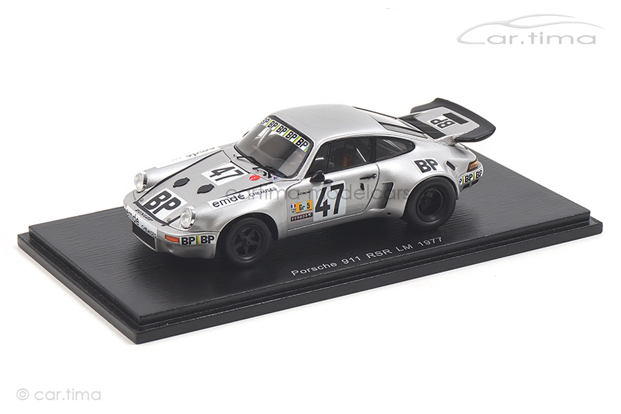 Porsche 911 Carrera RSR 24h Le Mans 1977 Metge/Striebig/Verney Spark 1:43 S7500
