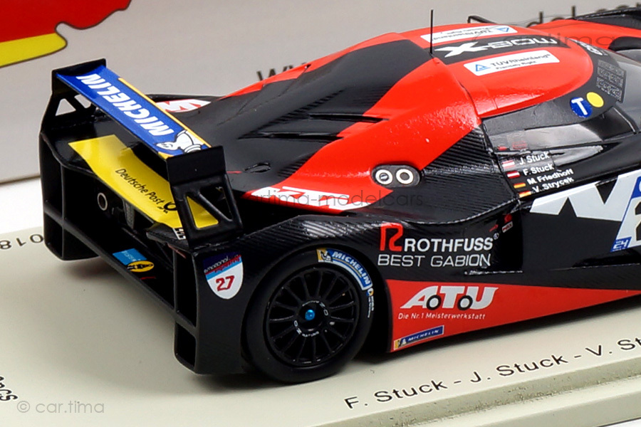 KTM X-Bow GT4 24h Nürburgring 2018 Stuck/Stuck/Strycek Spark 1:43 SG415
