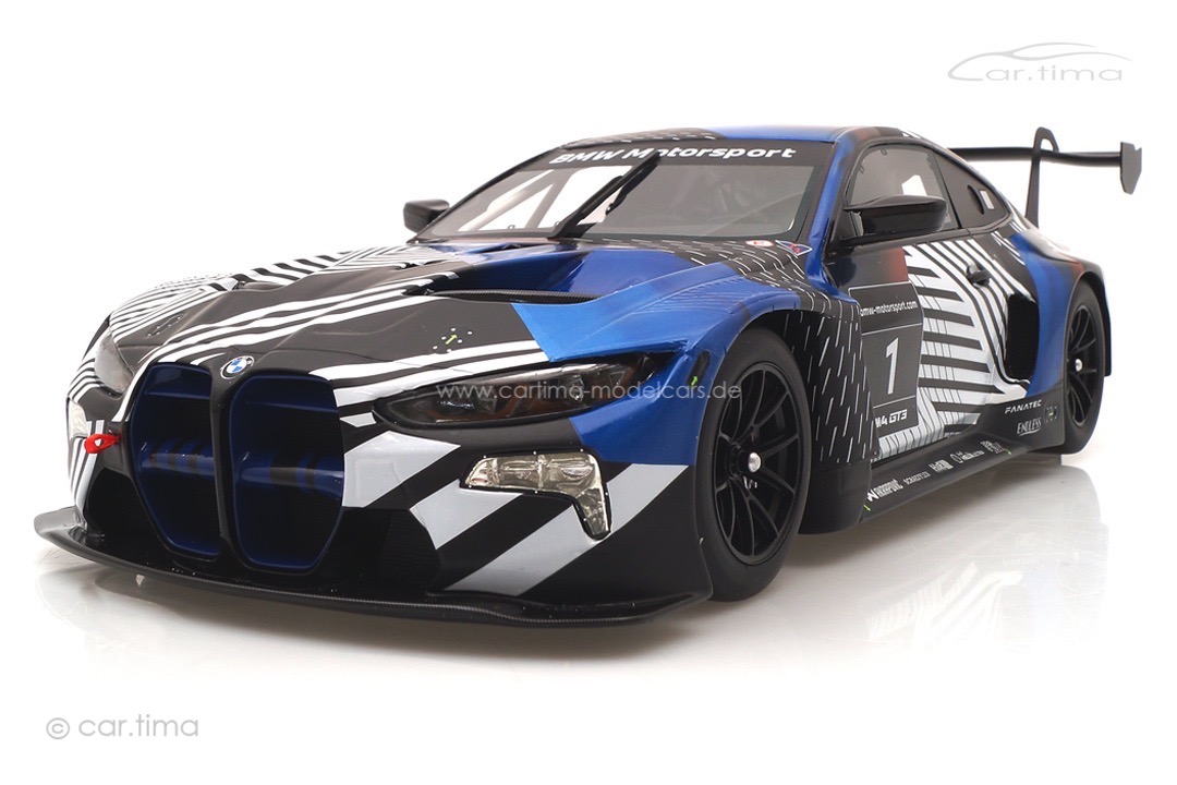 BMW M4 GT3 Test Car Design 2021 TopSpeed 1:18 TS0370