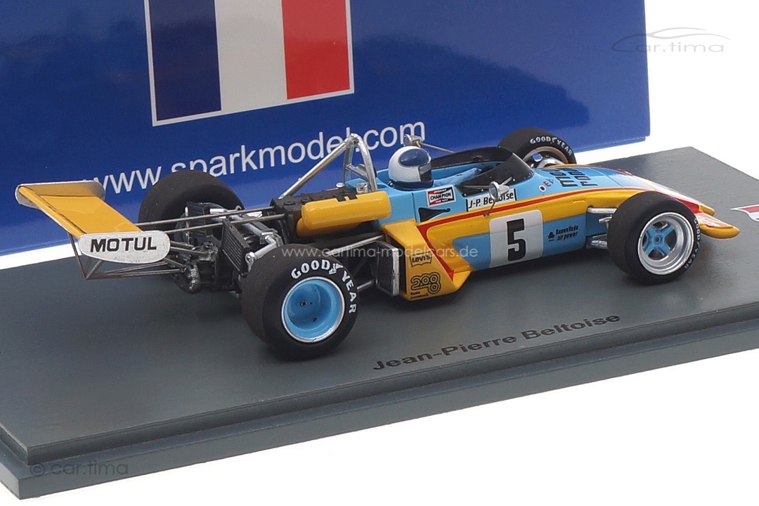 Brabham BT38 GP Rouen F2 1972 Jean-Pierre Beltoise Spark 1:43 SF242