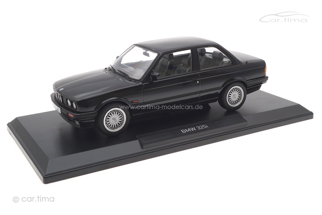 BMW 325i 1988 schwarz met. Norev 1:18 183203