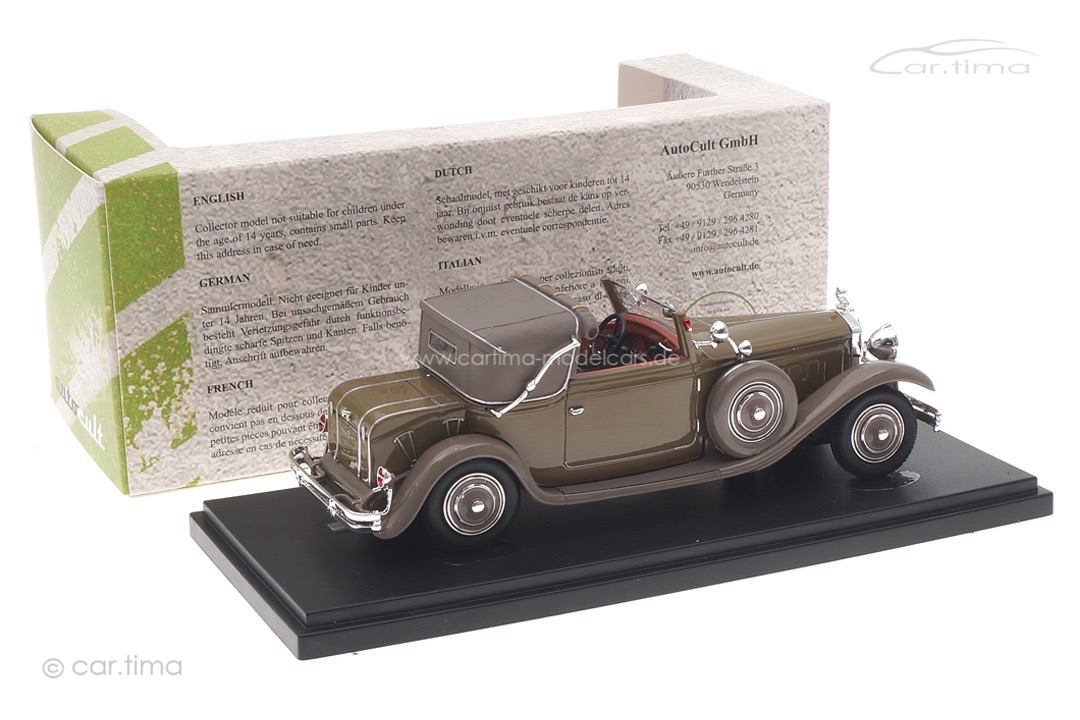 Minerva Al Three Position Cabriolet Van den Plas 1930 autocult 1:43 02030