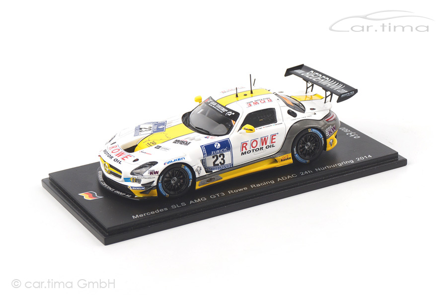 Mercedes SLS AMG GT3 24h Nürburgring 2014 Graf/Seyffarth/Jäger Spark 1:43 SG145