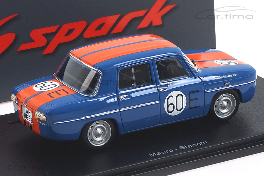 Renault 8 Gordini 1300 Winner Macau 1966 Mauro Bianchi Spark 1:43 S5559