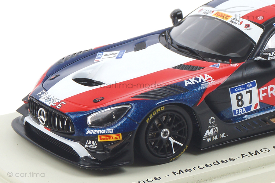 Mercedes-AMG GT3 Bahrain 2018 Pla/Beaubelique Spark 1:43 S6306