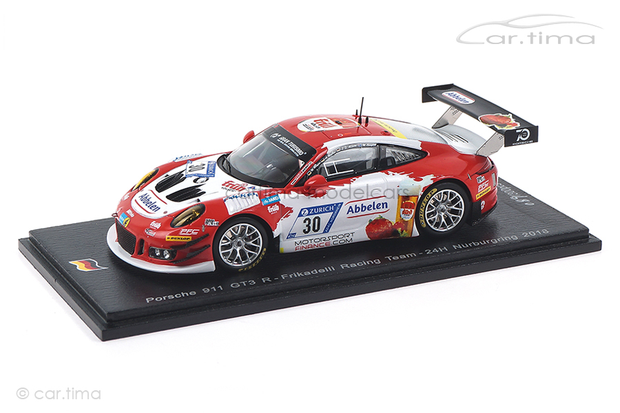 Porsche 911 GT3 R 24h Nürburgring 2018 Arnold/Henzler/Müller Spark 1:43 SG408