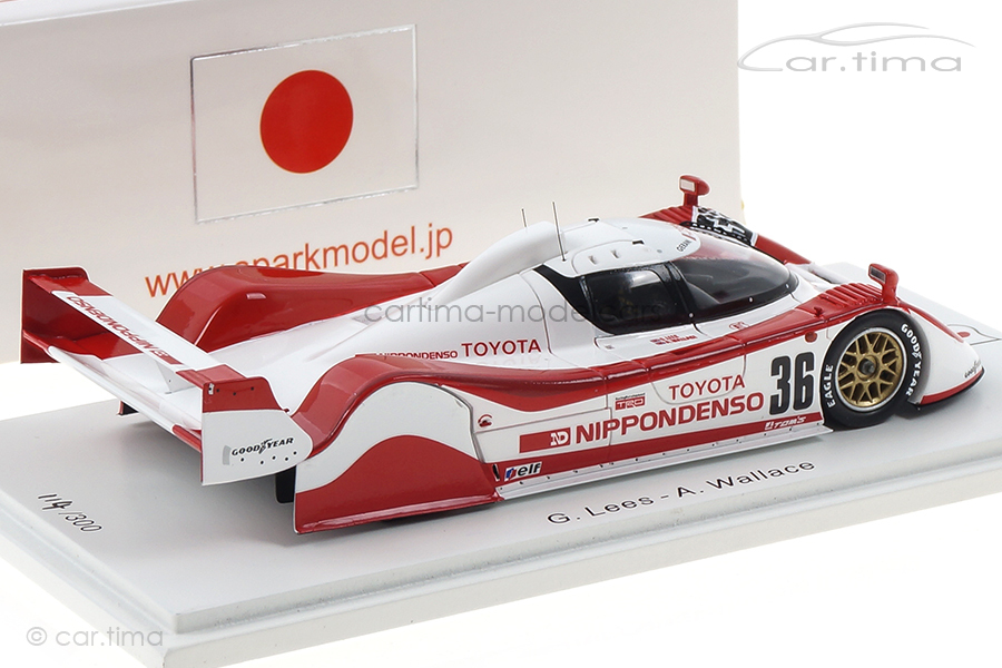 Toyota TS010 Autopolis 1991 Lees/Wallace Spark 1:43 SJ063