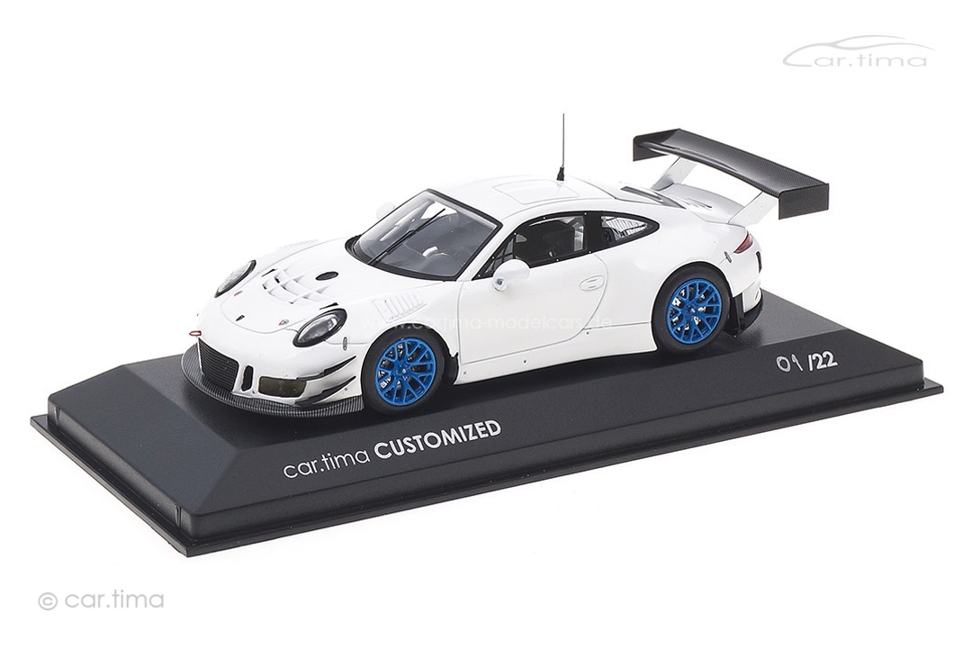Porsche 911 (991) GT3 R/Rad blau/rot Minichamps car.tima CUSTOMIZED 1:43 CAC04321036