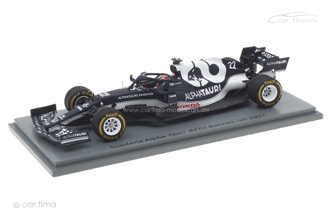 AlphaTauri AT02 GP 2021 Yuki Tsunoada Spark 1:43 S7669