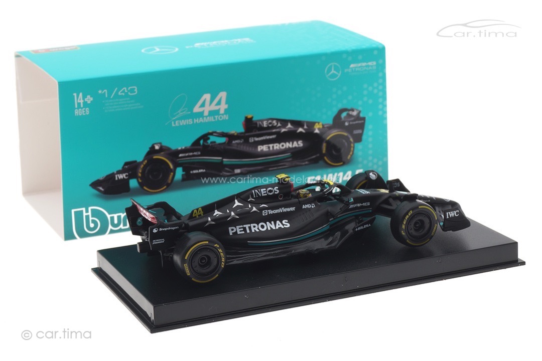 Mercedes-AMG Petronas F1W14 E Performance GP 2023 Lewis Hamilton Bburago 1:43 18-38081HAM