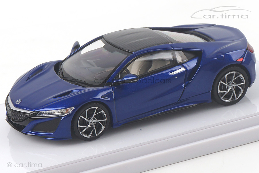 Acura NSX 2017 (LHD) nouvelle blue pearl TSM 1:43 TSM164387