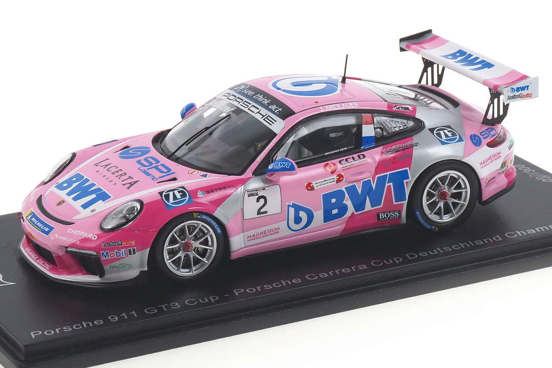 Porsche 911 GT3 Cup Champion Carrera Cup 2019 Julien Andlauer Spark 1:43 SG428
