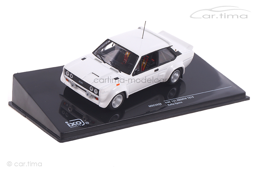 Fiat 131 Abarth weiß IXO 1:43 MDCS028