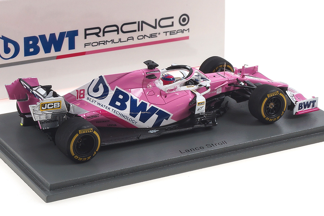 BWT Racing Point RP20 Barcelona Test 2020 Lance Stroll Spark 1:43 S6465