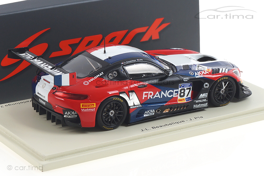 Mercedes-AMG GT3 Vallelunga 2019 Beaubelique/Pla Spark 1:43 S6311
