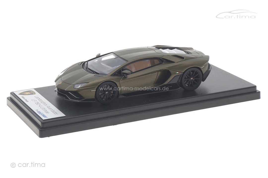 Lamborghini Aventador Ultimae Verde gea matt Looksmart 1:43 LS525E