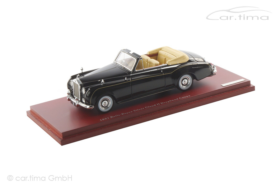 Rolls-Royce Silver Cloud II Drophead Coupe schwarz TSM 1:43 TSM124369