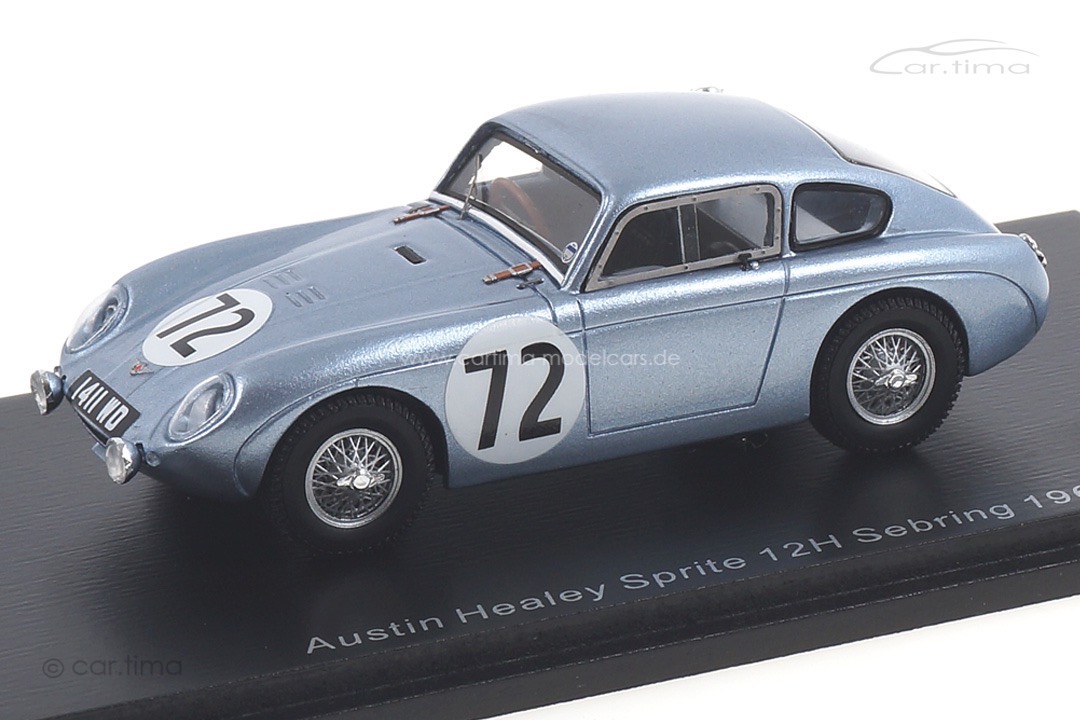 Austin Healey Sprite 12h Sebring 1962 McQueen/Colgate Spark 1:43 S4131