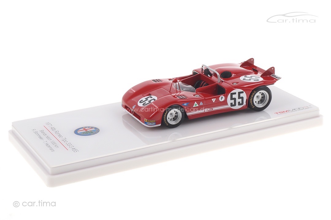 Alfa Romeo Tipo 33/3 Brands Hatch 1971 Stommelen/Hezemans TSM 1:43 TSM164305