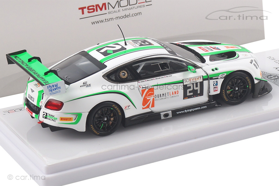 Bentley Continental GT3 24h Spa 2016 TSM 1:43 TSM430178