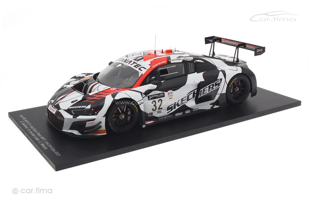 Audi R8 LMS GT3 24h Spa 2021 Vanthoor/van der Linde/Weerts Spark 1:18 18SB031
