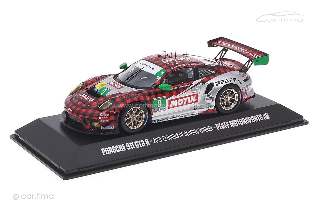Porsche 911 GT3 R Winner GTD 12h Sebring 2021 Kern/Robichon/Vanthoor Spark 1:43 MAP02085221