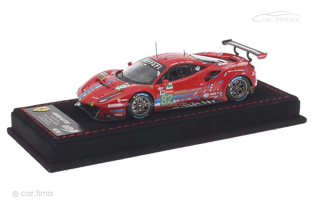 Ferrari 488 GTE Evo 24h Le Mans 2020 Bourdais/Gounon/Pla BBR 1:43 BBRC254