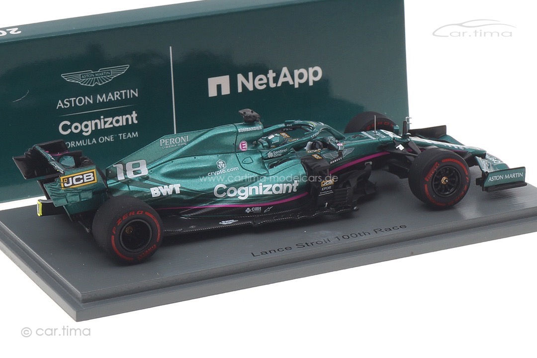 Aston Martin AMR21 GP Abu Dhabi 2021 Lance Stroll Spark 1:43 S7859