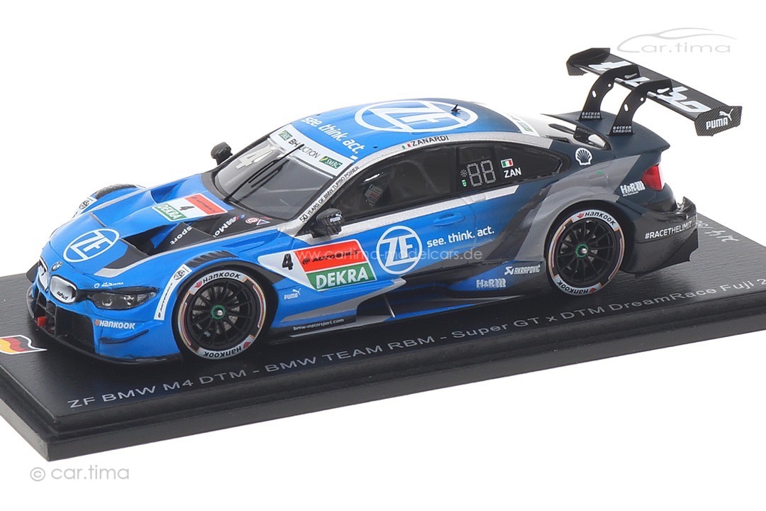 BMW M4 DTM Super GT x DTM Dream Race Fuji 2019 Alessandro Zanardi Spark 1:43 SG644
