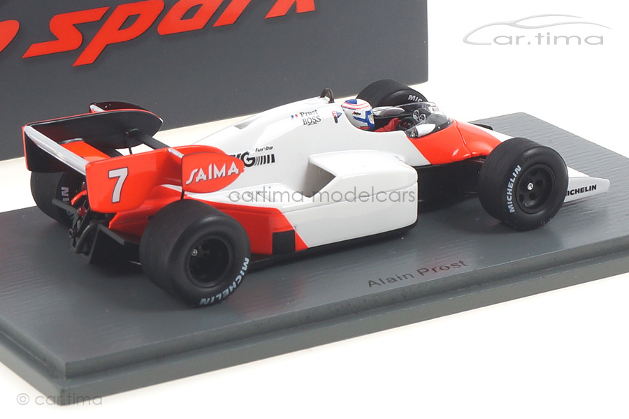 McLaren MP4-2 TAG Winner GP Germany 1984 Alain Prost Spark 1:43 S5396