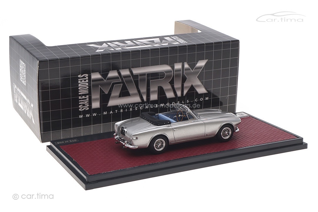Ferrari 342 America Vignale Roadster silber Matrix 1:43 MX50604-162