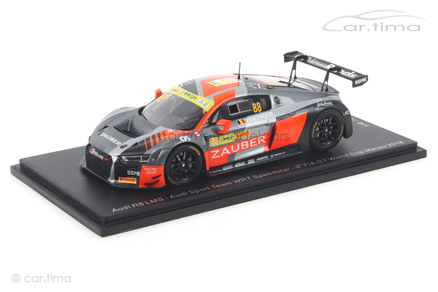 Audi R8 LMS Macau 2018 Dries Vanthoor Spark 1:43 SA168